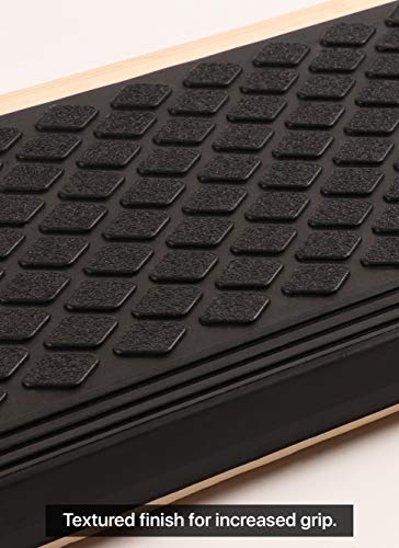 Finehous Rubber Stair Treads Non-Slip Outdoor 35”X10” (5-Pack) – Anti-Slip Step Mat With Nosing #TOP6