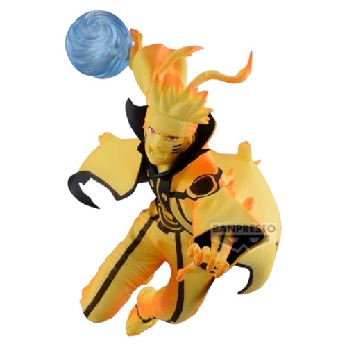 Image of Banpresto Naruto Shippuden - Naruto Uzumaki (Minato Namikaze Vol.A) Figure - Licensed PVC Anime Collectible Statue (18 cm)