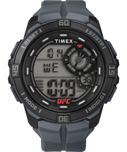 Montre Timex Homme Numérique Quartz avec Bracelet Noir en Polyuréthane TW5M59300JT