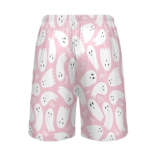 Ollabaky Pajama Shorts for Men Pajama Bottoms Men's Pjs Lounge Sleep Shorts with Pockets3