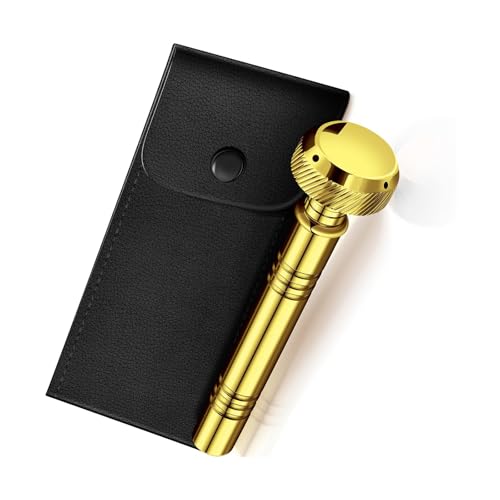 Aspergillum de bolsillo elegante y aspersor litúrgico con estuche fino 6