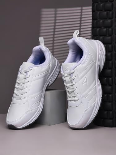 Image of Bata Men's Casual Sports Shoes - White