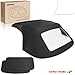 A-Premium Black Convertible Soft Top with Plastic Window Compatible with BMW E36 3-series 318i 1994-1998 323i M3 1998-1999 325i 1994-1995 328i 1996-1999