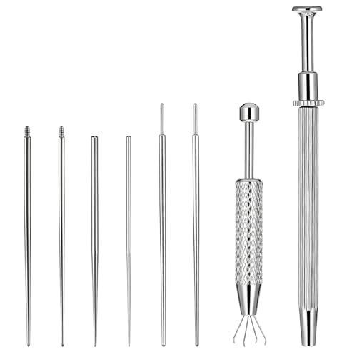 Tucnoeu 6 unidades de piercing de oreja, accesorios para