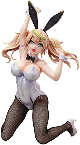 FREEing Phantasy Star Online 2 ES: Gene (Bunny Version) 1:4 Scale PVC Figure, Multicolor