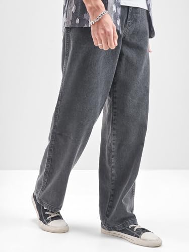 Image of Highlander Men Men's Relaxed Fit Jeans | Mid-Rise | Heavy Fade | Jeans for Man