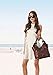 Women Tote Bag Handbags PU Leather Fashion Hobo Shoulder Bags with Adjustable Shoulder Strap, L, Brown
