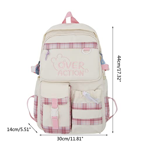 Sac à dos grande capacité en nylon résistant avec compartiment ordinateur - 4