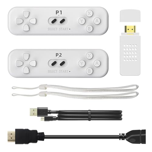 New World Y2 Fit Motion Gaming Console , Retro Video Game Stick Somatosensory Console ,TV Game Console with 2.4G Wireless Gamepad Support HD Output- Motion Play 8