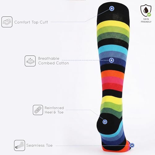 Image of Mysocks Unisex Knee High Stripe Socks