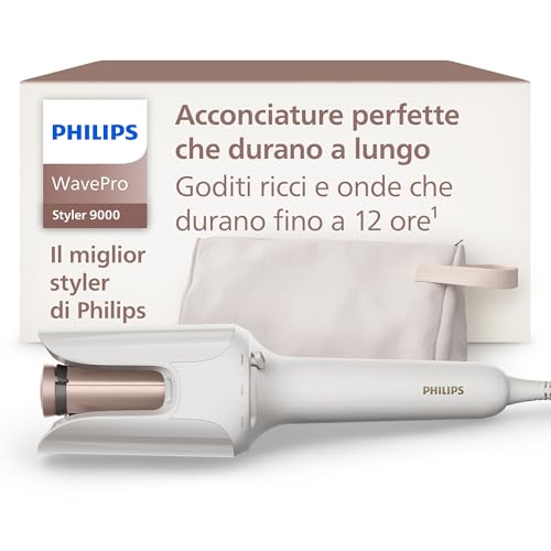 Il set include: 1x Philips WavePro Styler, 1x custodia beauty, 1x accessorio per la pulizia.