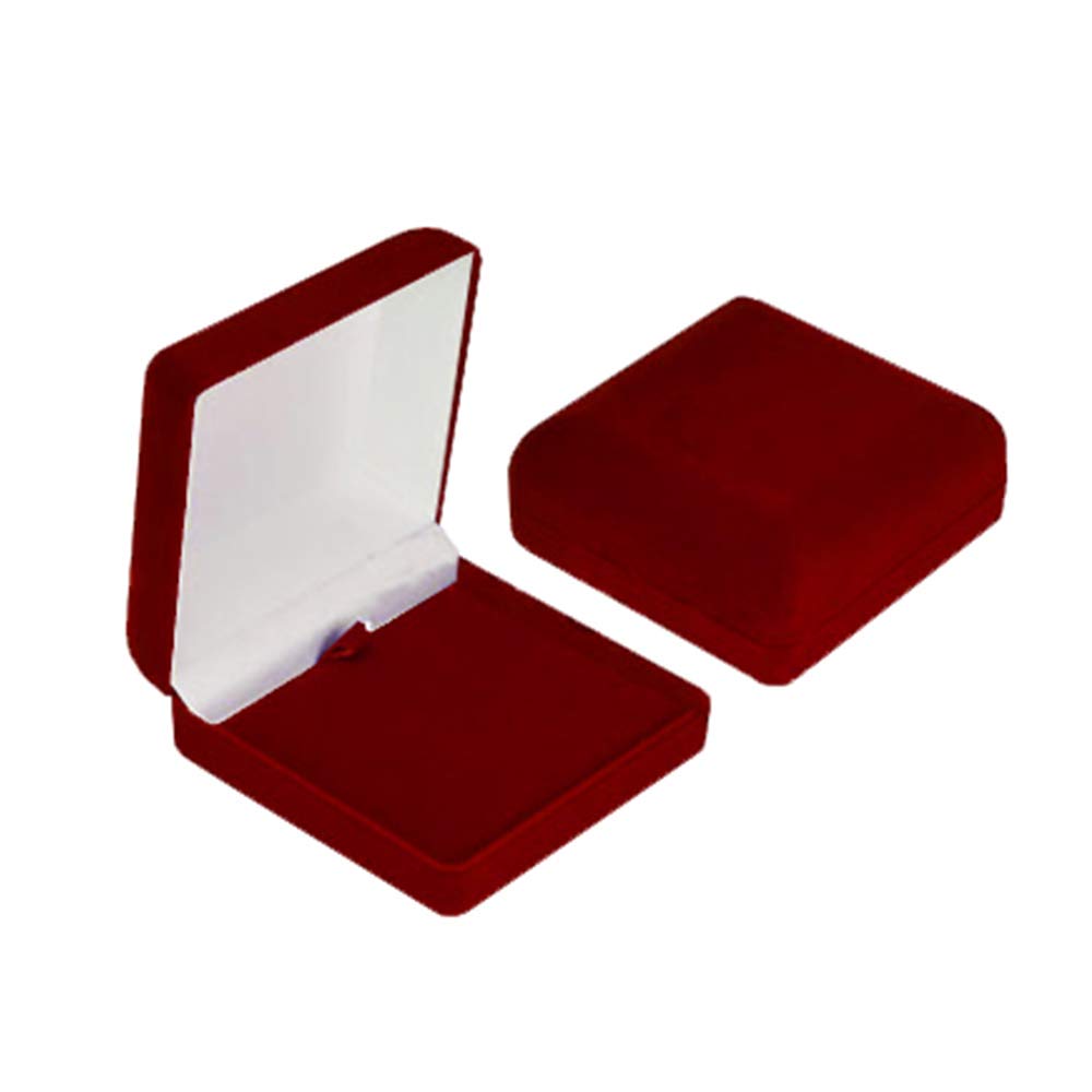 Larius Group Schachteln für Medaillen BZW Orden Rot Schachtel Samt für 50-70mm Souvenir