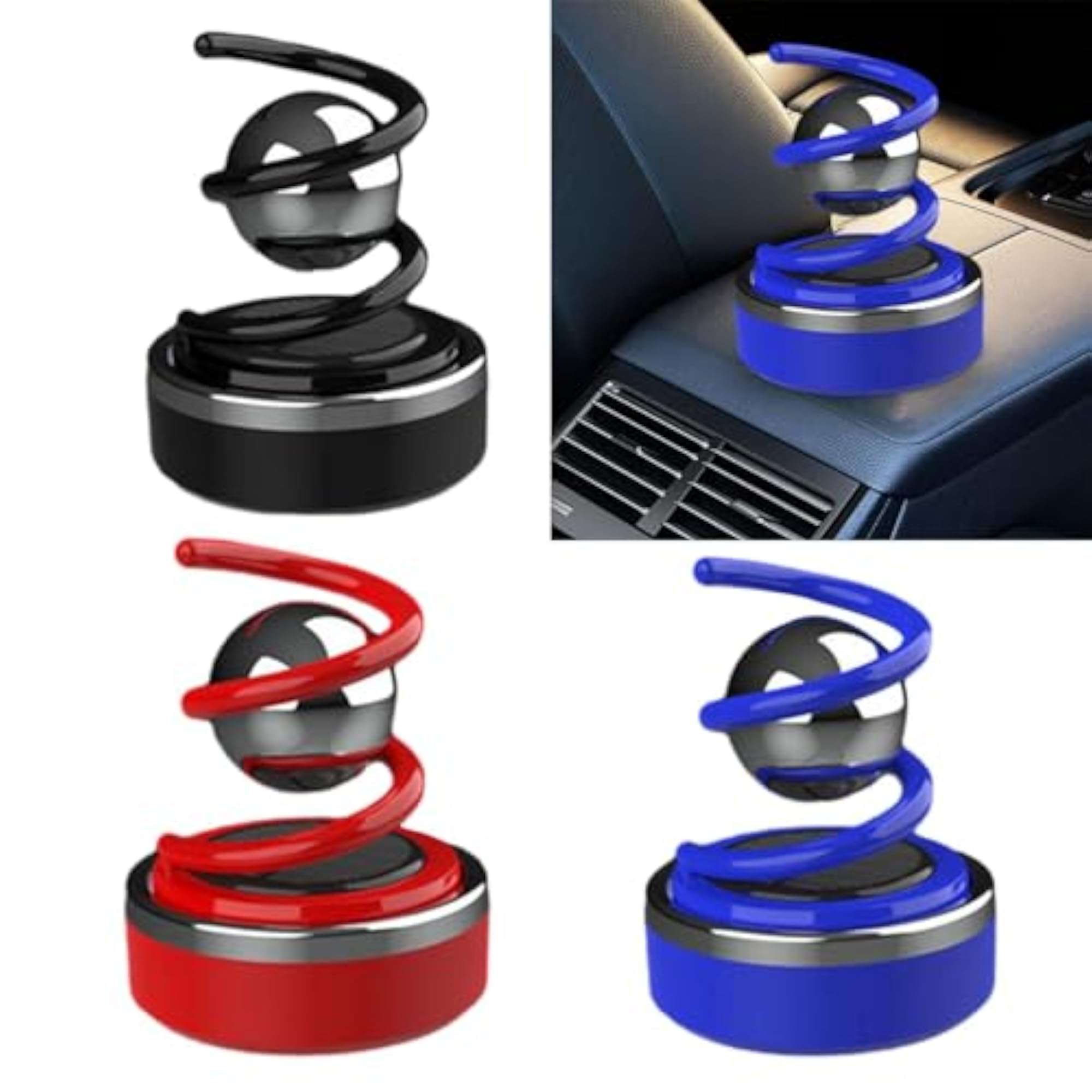 Solar Car Diffuser for Essential Oils, Automotive Gift