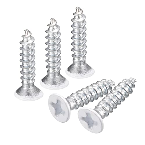 Tornillos autorroscantes blancos 3x15mm 50u miniatura 1
