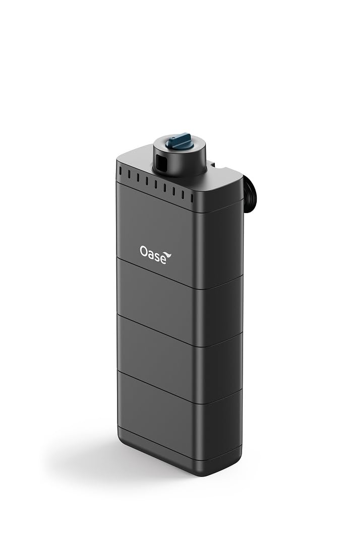 OASE 94107 EcoFlow 100 - Filtro angolare per acquari d'acqua dolce e salata fino a 100 l, 4,5 W