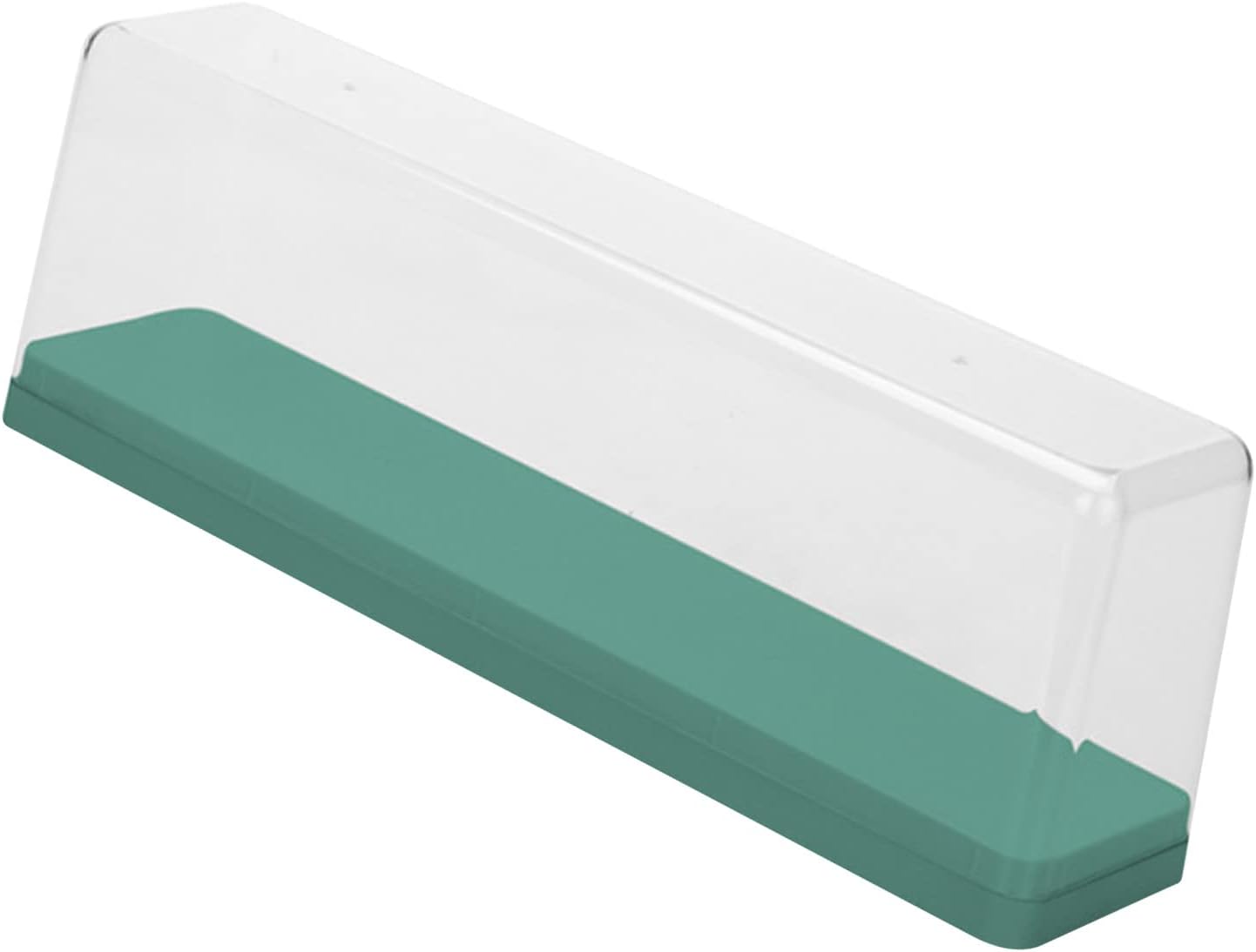 RiToEasysports Stackable Action Figure Display Case, Clear Plastic Storage Box for Collectibles, Dustproof Organizer for Home Office