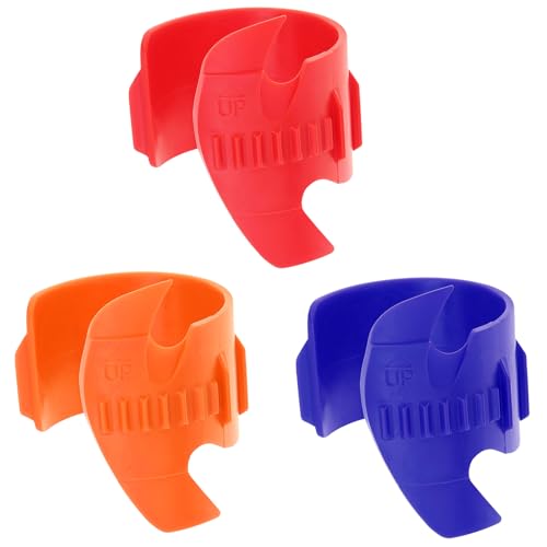 Image of Windance Pack of 3, Motorcycle Fork Seal Saver Cleaner 45mm-55mm,Front Fork Seal Clean Tool, Shock Repairing Absorber Tool (Red+Blue+Orange)