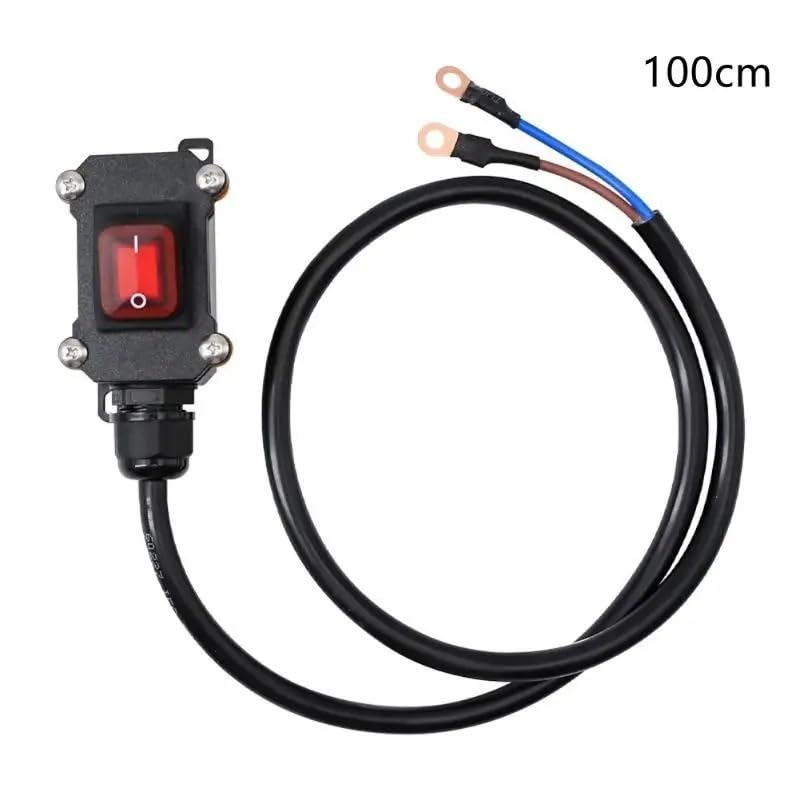 Interruptor de batería de motocicleta de 12V 24V y 100cm 2