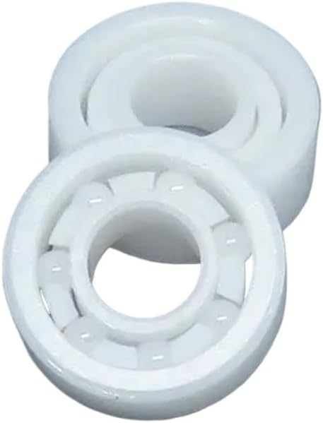 BAMMY 2pcs MR104 CE 4x10x4 Mm ZrO2 Full Ceramic Ball Bearings MR104 CE 4 * 10 * 4 RC Car Truck Miniature Zirconium Oxide Bearing