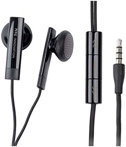 HTC RC E160 3.5mm Stereo Headset with Music Controls - Black