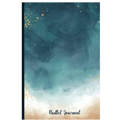 Cuaderno De Puntos A5 Bullet Journal: Liberta De Cuadrícula De Puntos 120 Páginas - Dotted Journal/cuaderno De Punteados - Dot Grid Notebook Para ... Dibujar ... Cubierta Acuarela azul Sherpa