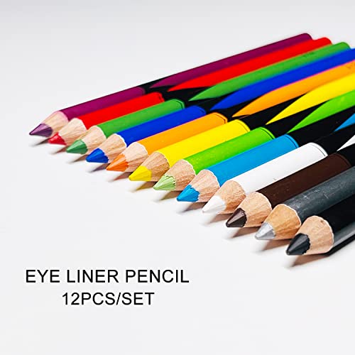 Set de 12 Lápices Delineador Waterproof Multicolor miniatura 4