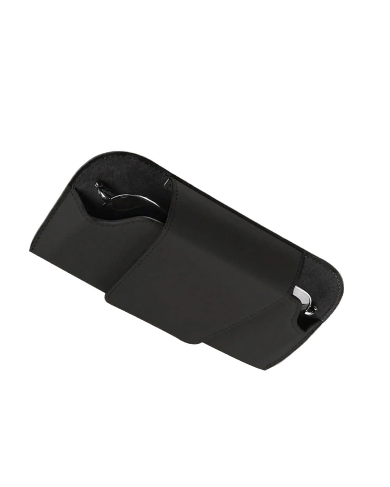 Soporte Magnético para Gafas Sol para Visera Cuero Ultrafino Almacenamiento Seguro con Clip Sin Herramientas Conducir Y Viajar Estuche para Gafas De Sol Coche