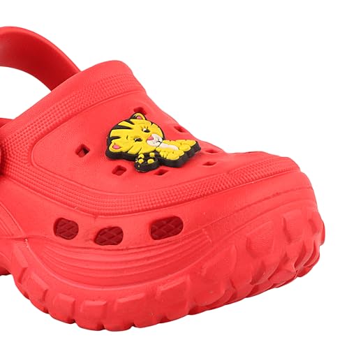 Image of FUEL Poddle Comfortable Indoor & Outdoor Casual Garden Clogs, Soft Cushioned Footbed and Lightweight EVA Slip-On Kids Clogs for Boys & Girls