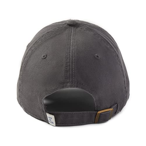 Image of Life is Good Adult Chill Baseball Cap, Low-Profile Adjustable Snap Back, Embroidered Hat for Men and Women