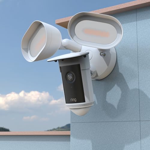 Koroao Outdoor Sun Rain Shade Shield Cover Compatible with R-ing Floodlight Cam Pro, Wired (Newest Model) Camera (White) by Koroao - Image 7