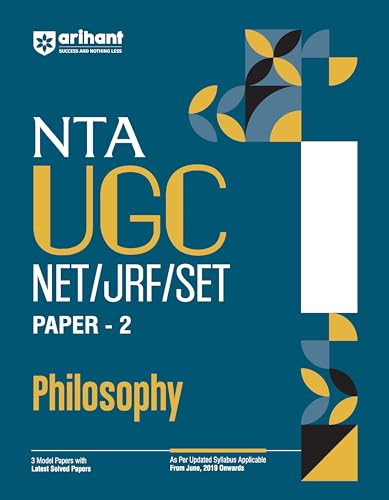 Image of Arihant NTA UGC NET / JRF / SET PAPER-2 Philosophy | As per updated syllabus | 3 Model Papers with latest solved papers