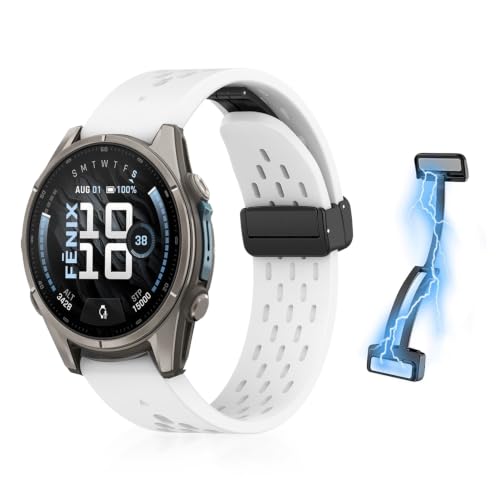 KONXISA �����o���h Garmin Fenix 9 / 9 Pro 51mm �Ή� �o���h �ʋC���̗ǂ��_�炩���V���R���x���g �܂肽���ݎ��}�O�l�b�g���ߋ� �f�������p �������߉\ �y�� ���K �ϋv�� �h���E�h�� �j�����p �X�^�C���b�V���r���v�x��