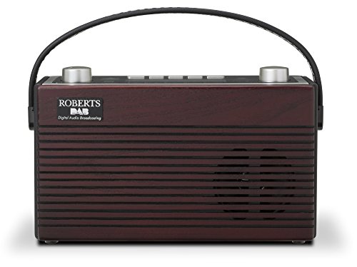 Roberts Classic BluTune,  Radio portátil Dab +/FM/Bluetooth, Estructura de Madera