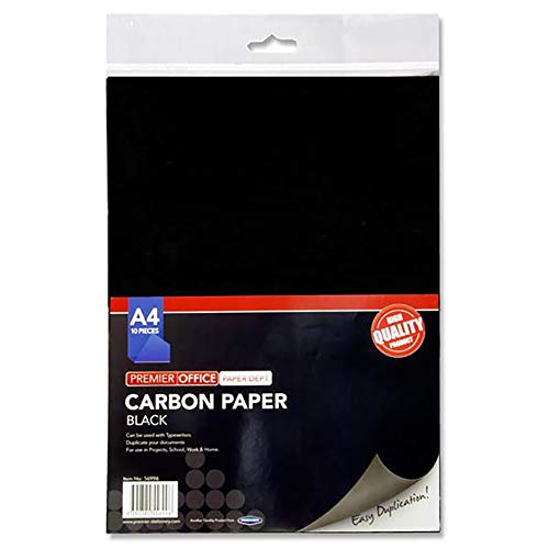 Premier papeterie A4 papier carbone - Noir (Lot de 10 feuilles) Cover