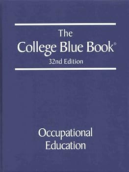 Hardcover The College Blue Book : Occupational Education (Volume 4) Book