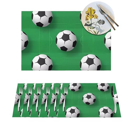 Set de table antidérapant PVC isolant thermique et facile à nettoyer - 2