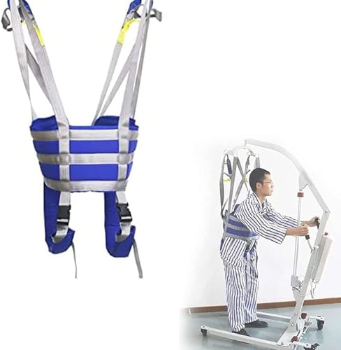 Arnés De Elevación para Inodoro, Paciente Honda Levantador Grúa Ayudas para Caminar De Pie Cinturón De Transferencia De Pacientes Entrenador Marcha De Rehabilitación para Ancianos(Large)