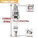QAZAKY 2pcs Spark Plug A7TC Compatible with GY6 50cc-70cc 90cc 110cc 125cc 150cc ATV Scooter Pit Dirt Mini Bike Moped Go Kart Chinese C7HSA C5HSA C6HA CR6HS CR6HSA U16FSR U22FS Z10 Z10YC Z12 Z8 UR3AS