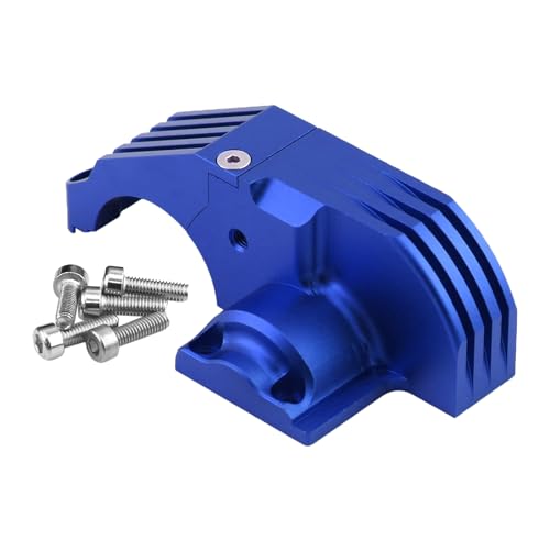 kingsea RC Gear Box Aluminum Alloy Main Gear Cover Compatible with Traxxas 1/10 MAXX 89086-4 -89076-4 RC Car, Blue