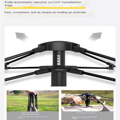 Carpa portátil plegable ligera y espaciosa para exterior miniatura 5
