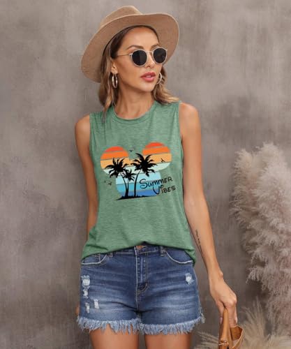 Image of Vacay Mode T Shirts for Women Summer Beach Hawaii Vacation Short Sleeve Tops Holiday Cruise Getaway T Shirts