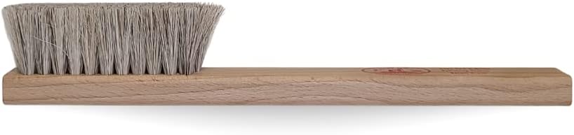 Cape Cod 100% Horsehair Detail Brush with Solid Oak Handle | For Detailing Silver and Fine Metals in Hard to Reach Places