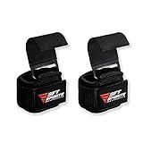 9FT SPORTS Weight Lifting Hooks Lifting Gloves with Wrist Support Dead Lifting Wrist Straps for Men and Women Hand Wraps Perfect Dumbbell Grips for Home and Gym