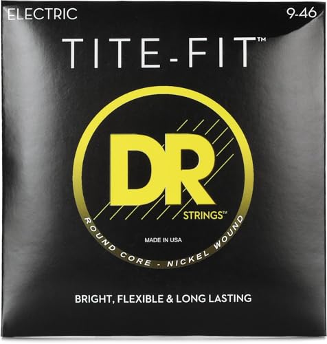 DR Strings Tite-Fit LH-9 – E-Gitarre Light-Heavy 9-46