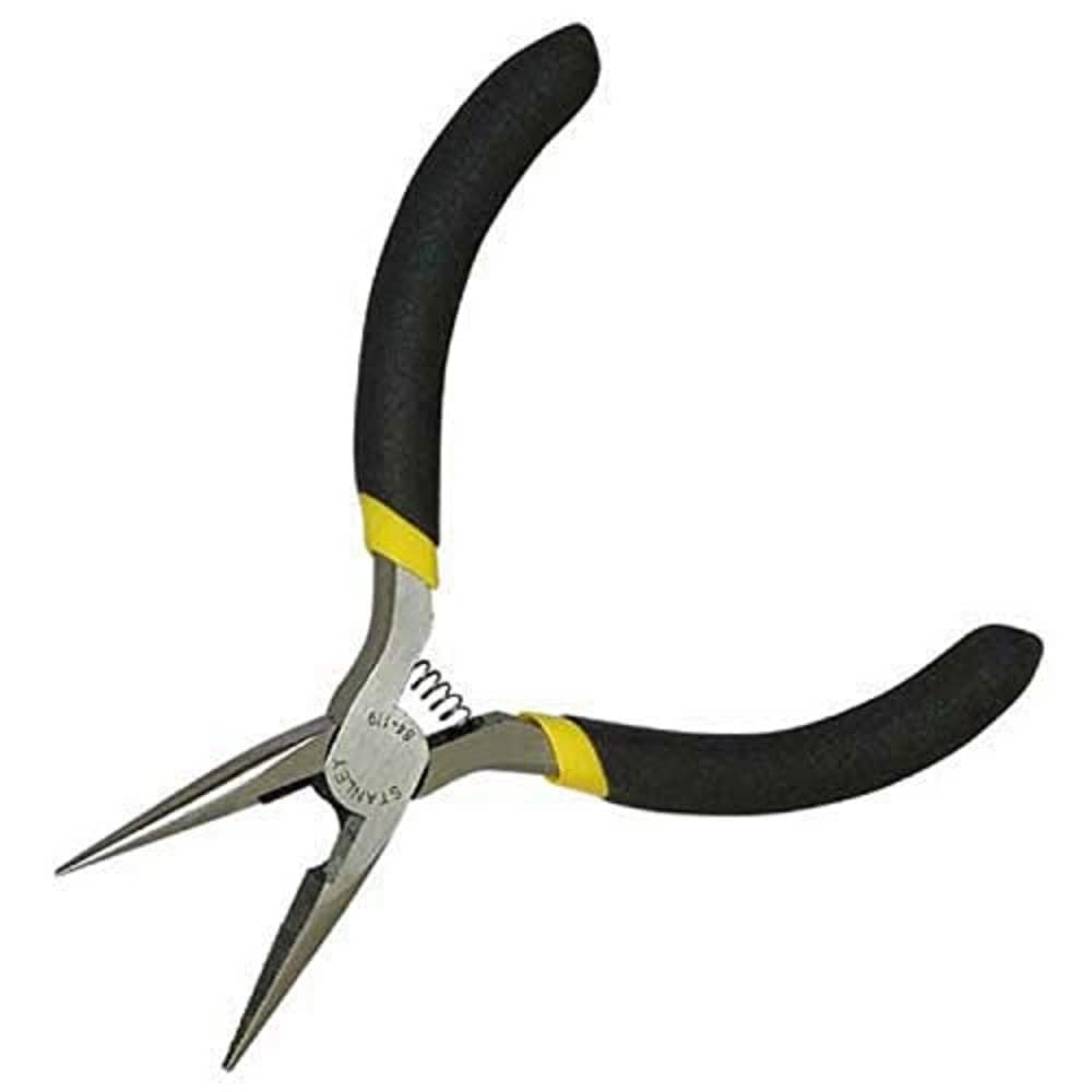 Amazon.com: Stanley 84 – 119 – 5-Inch Mini alicates de punta larga :  Herramientas y Mejoras del Hogar