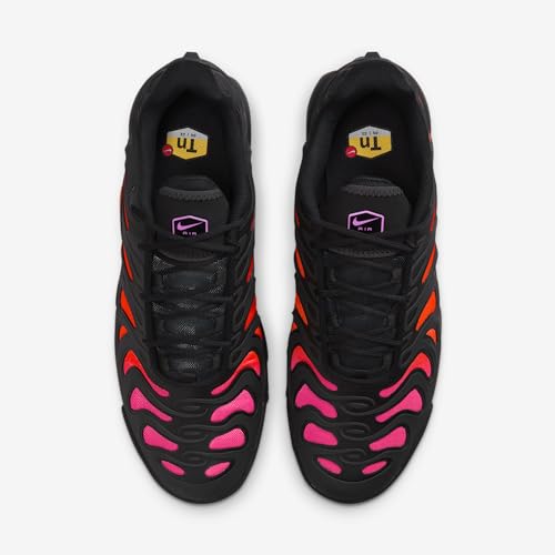 Nike Air Max Plus Drift Men's Shoes (FD4290-014, Dark Smoke Grey/Black/Vivid Purple/Total Orange)4