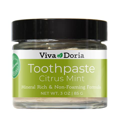 Viva Doria Fluoride Free Natural Toothpaste - Citrus Mint
