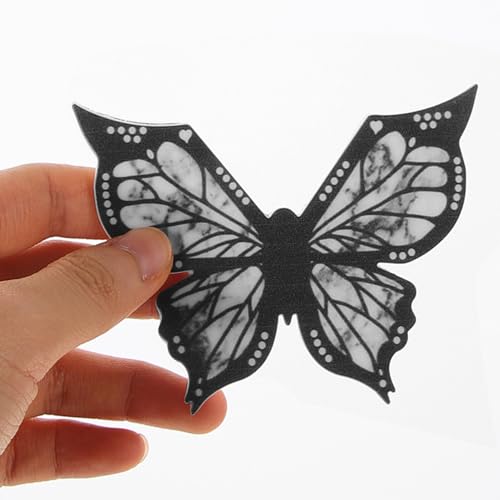 Ipetboom 2pcs Eyeliner Stencil para maquillaje con plantilla flexible miniatura 4