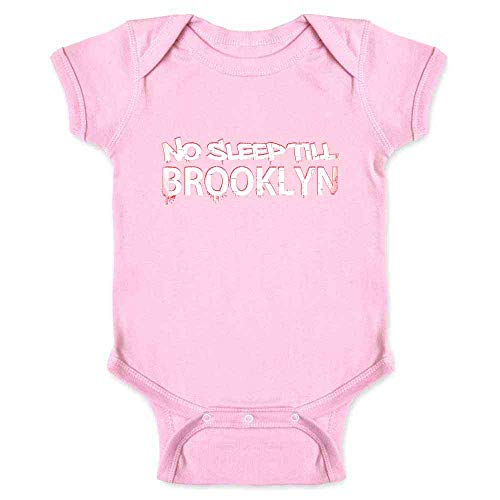 Pop Threads No Sleep Till Brooklyn Graffiti NYC Infant Baby Boy Girl Bodysuit