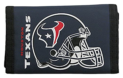 Image of Rico Industries NFL Football Nylon Tri-Fold Wallet